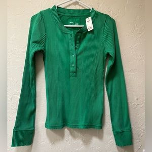 NWT henley shirt.